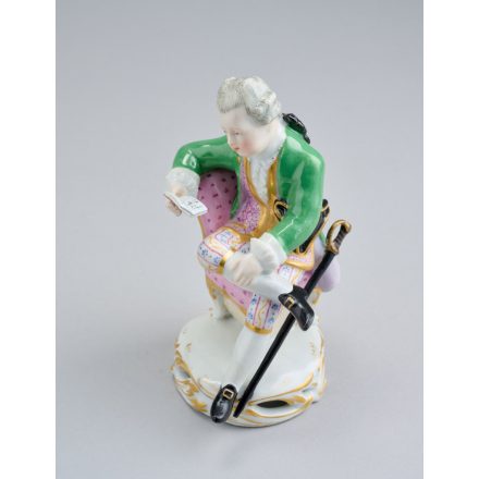 Kisplasztika - Bécsi figura - A levél