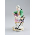 Kisplasztika - Bécsi figura - A levél