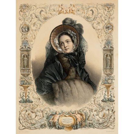 Bernard Lemercier: Kalapos hölgy