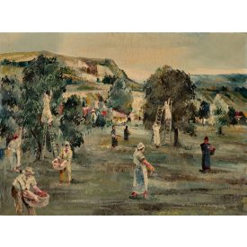 Tihanyi János Lajos: Almaszedők