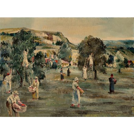 Tihanyi János Lajos: Almaszedők