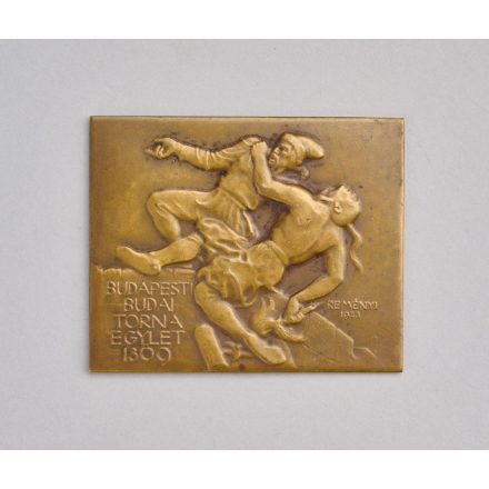 Reményi József: Budai Tornaegylet emlékplakett, 1923