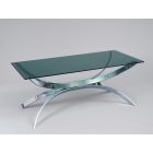 Osvaldo Borsani stilusú üvegasztal
