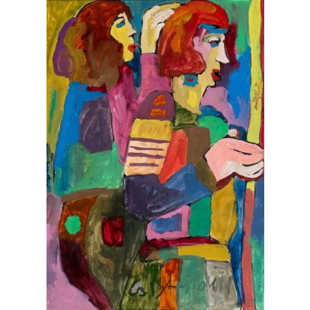 Németh Miklós: Lányok, 1990