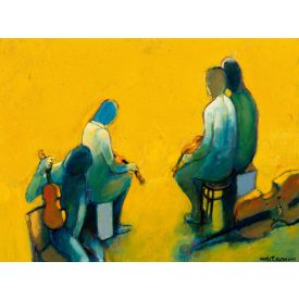 Kovács Tamás Vilmos: Pihenő zenészek