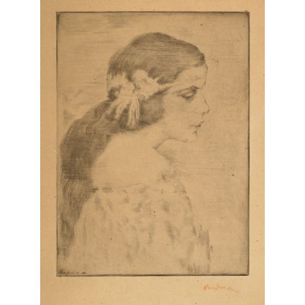 Rippl Rónai József: Fiatal lány