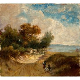 Louis Cabat után: Tengerpart