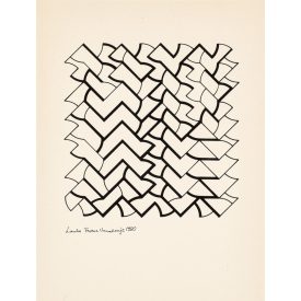 Lantos Ferenc: Vonalrajz, 1980