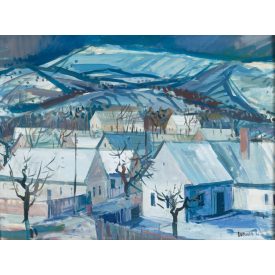 Luzsicza Lajos: Téli tájkép