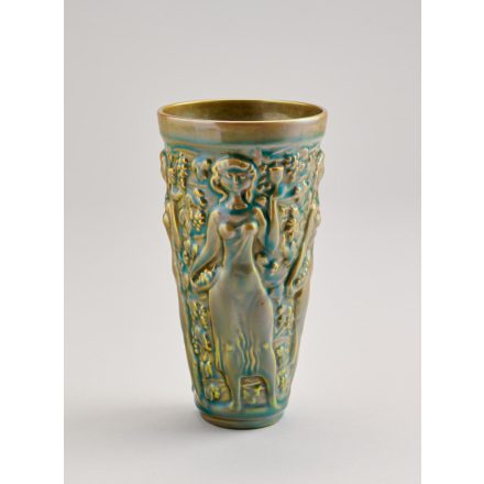 Zsolnay szüretelő pohár