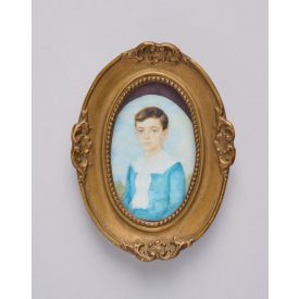 Erb Arnold: Miniatűr fiú portré