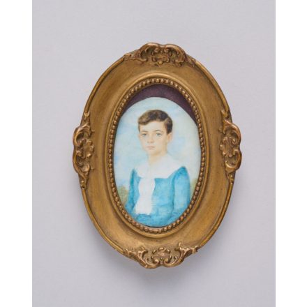 Erb Arnold: Miniatűr fiú portré