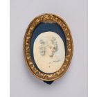 Miniatűr női képmás