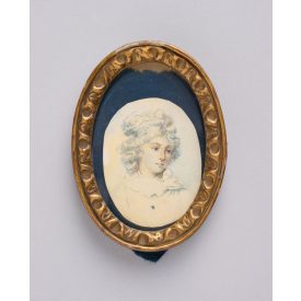 Miniatűr női képmás