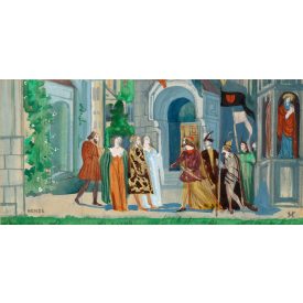 Hende Vince: Lovagi jelenet