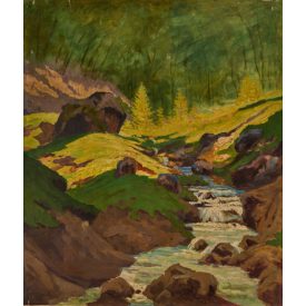 Szepesi Kuszka Jenő: Erdőbelső