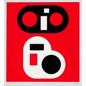 Schöffer Miklós: Piros-fehér-fekete kompozíció