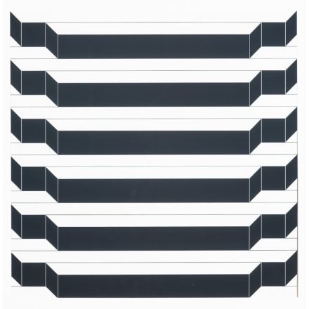 Imre Kocsis: Fekete-fehér kompozíció, 1974