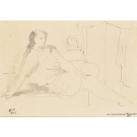 Borsos Miklós: Ülő modell