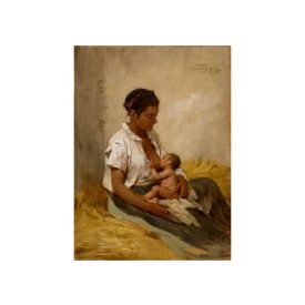 Vastagh György: Cigány asszony gyermekével