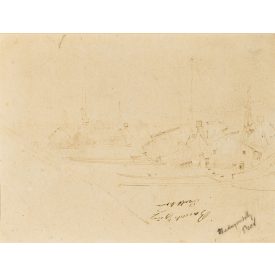 Mednyánszky László: Tanulmányrajz