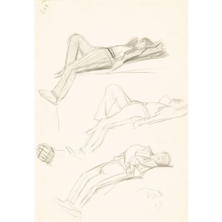 Mednyánszky László: Tanulmányrajz