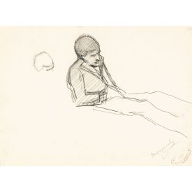 Mednyánszky László: Tanulmányrajz