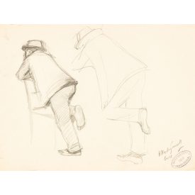 Mednyánszky László: Tanulmányrajz