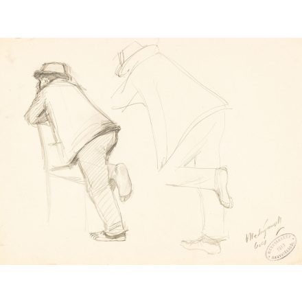 Mednyánszky László: Tanulmányrajz