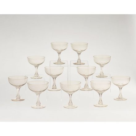 11 darab pezsgős pohár