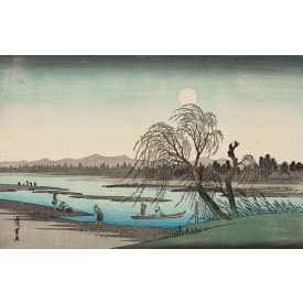 Utagawa Hiroshige: Gobu folyó