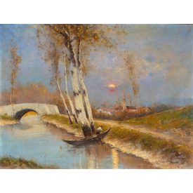 Alberth Ferenc: Folyópart