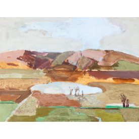 Szily Géza: Tihanyi belső-tó, 1974