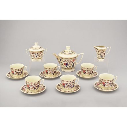 6 személyes 9 darabos teáskészlet