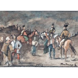 Rudnay Gyula: Huszárok, 1952