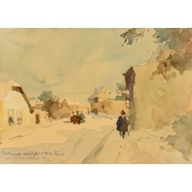 Csallóközi Farkas Lőrinc: Falusi utca