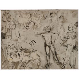 Vinkler László: Mitológiai jelenet