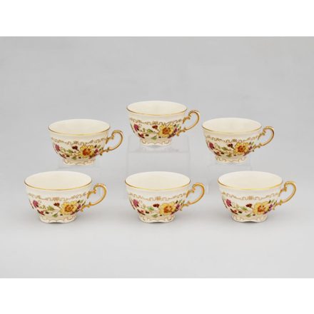 6 darab teáscsésze