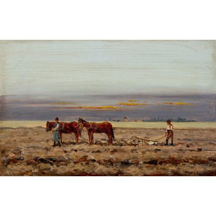 Zubriczky B. jelzéssel: Szántás