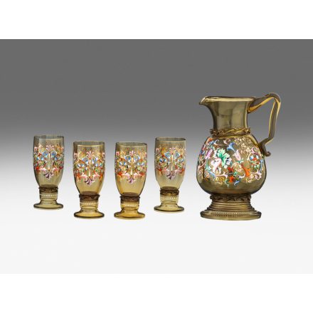 Neoreneszánsz boroskészlet