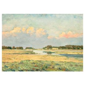 Vaszary János: Folyóparti táj