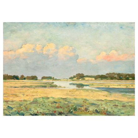 Vaszary János: Folyóparti táj