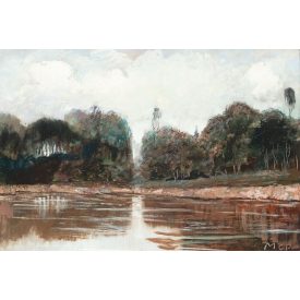 Molnár-C. Pál: Folyópart