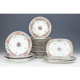 6 személyes  22 darabos vacsorázó készlet