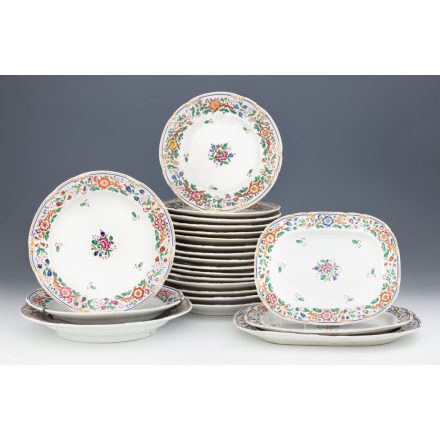 6 személyes  22 darabos vacsorázó készlet