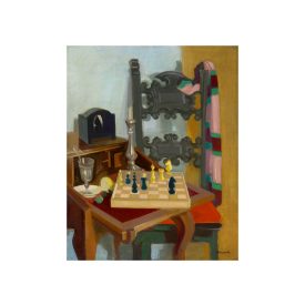 Medveczky Jenő: Csendélet sakkal