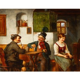 Carl Ostersetzer: Kocsmai mulatozók