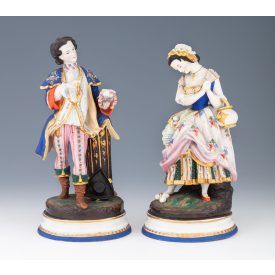 Biszkvit figurapár - húsvéti tojáskeresés