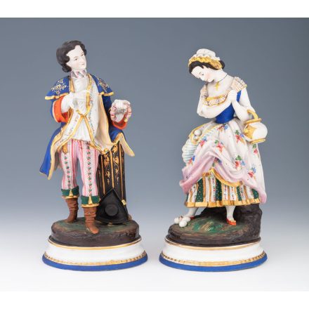 Biszkvit figurapár - húsvéti tojáskeresés