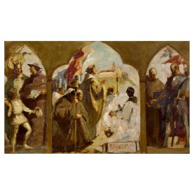 Székely Bertalan: Freskóterv